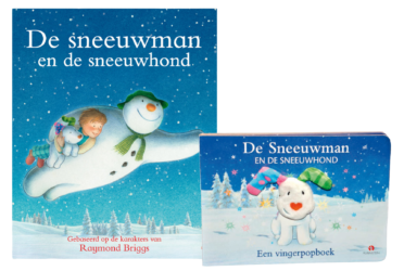 De sneeuwman en de Sneeuwhond Boek & Vingerpopboek
