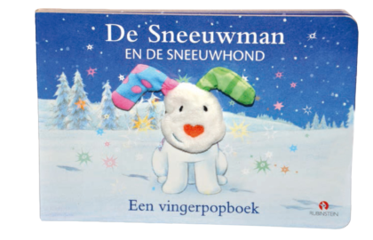 De Sneeuwman en de sneeuwhond - Een vingerpopboek 1