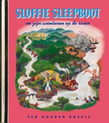 Sloffie Sleepboot en zijn avonturen op de rivier – luxe gouden boekje