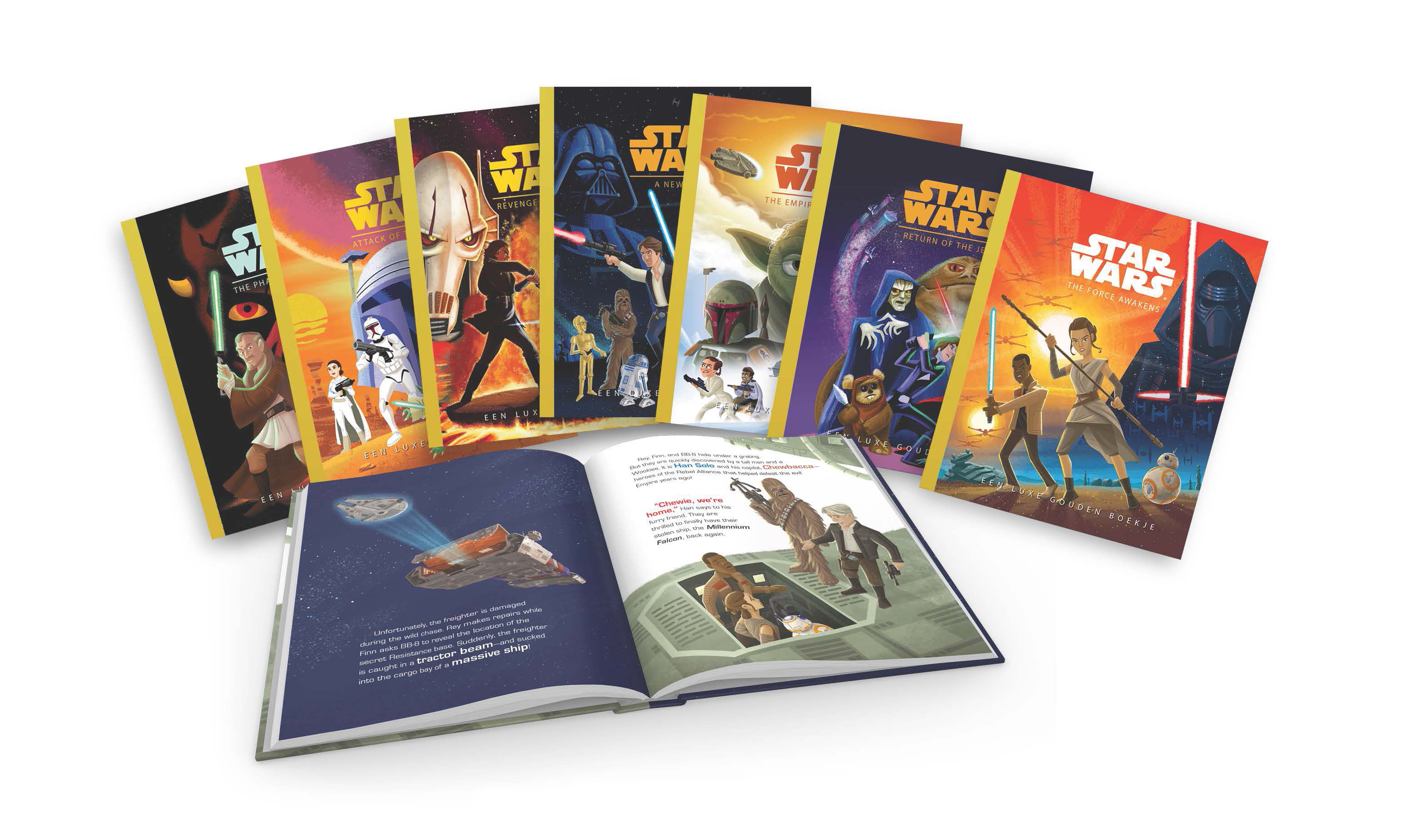 Star Wars Gouden Boekjes - unieke collectie voor jong en oud!