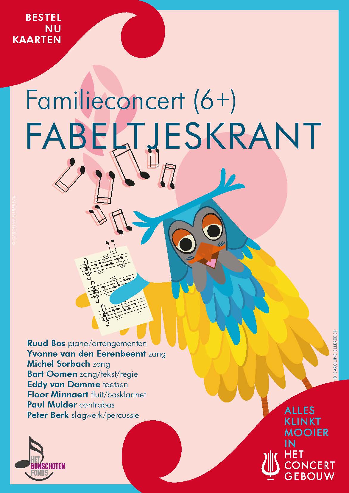 De grootste Fabeltjeskrant-hits in een grote meezingvoorstelling in het Concertgebouw