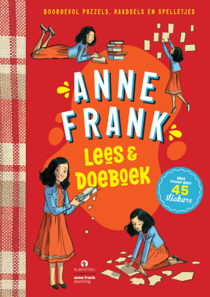 Anne Frank lees- en doeboek