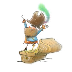 Print je eigen piratendoeboek!
